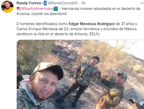 No localizaban ni a Édgar ni a Carlos