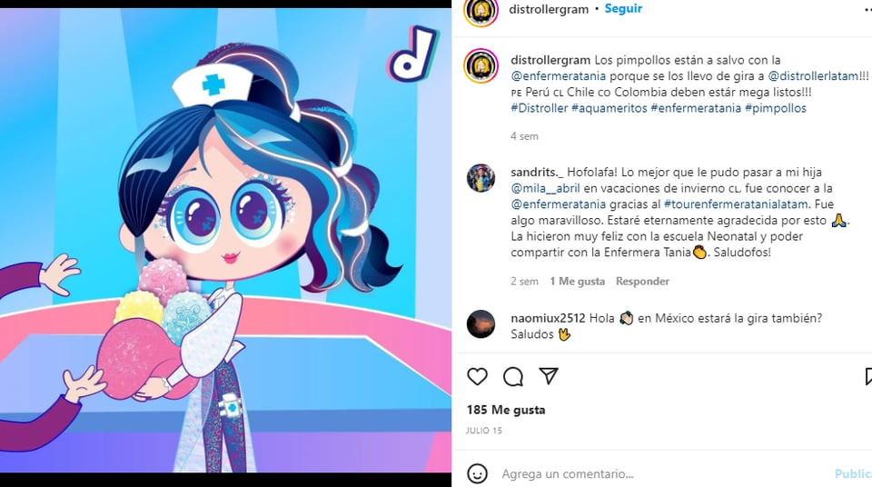 Su creadora falleció