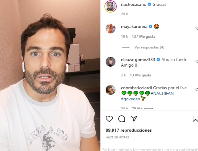 Nacho Casano se acostó : Revela con quién se acuesta