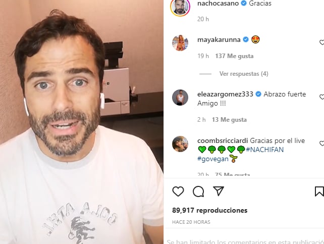 Nacho Casano se acostó : Revela con quién se acuesta