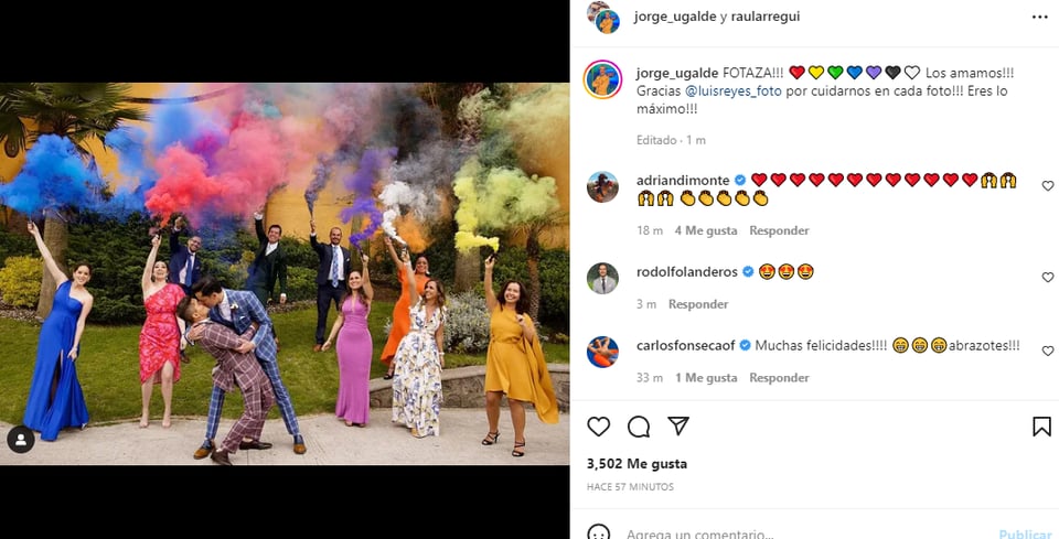 Jorge says goodbye to being single
