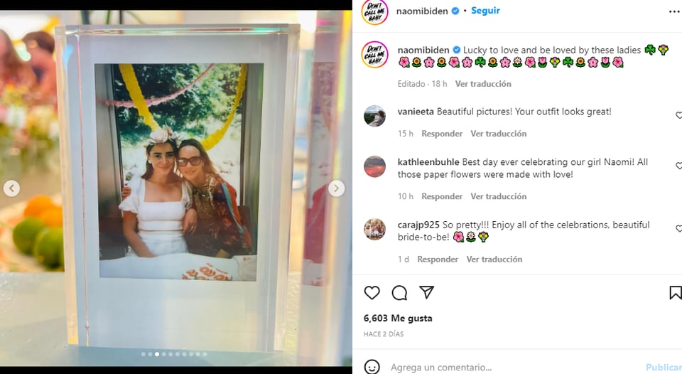 Naomi se divierte en su despedida de soltera