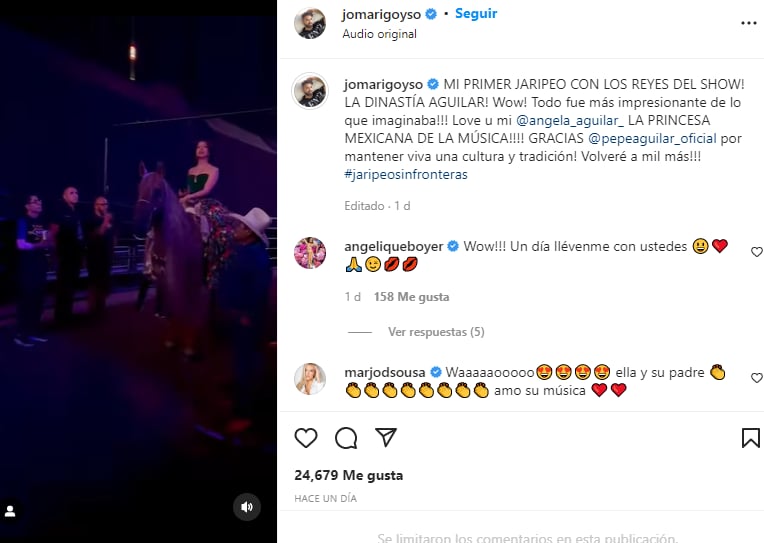 Ángela Aguilar revela secreto: Solo estaba bromeando