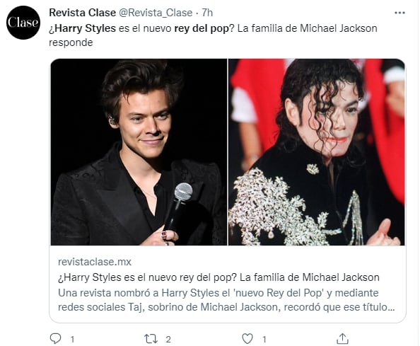 ¿Harry Styles es el nuevo Rey del Pop?