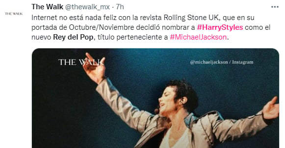 ¡Michael Jackson es el Rey del Pop!