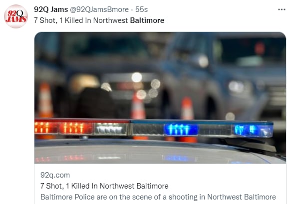 Heridos tiroteo en Baltimore: Querían acabar con la violencia
