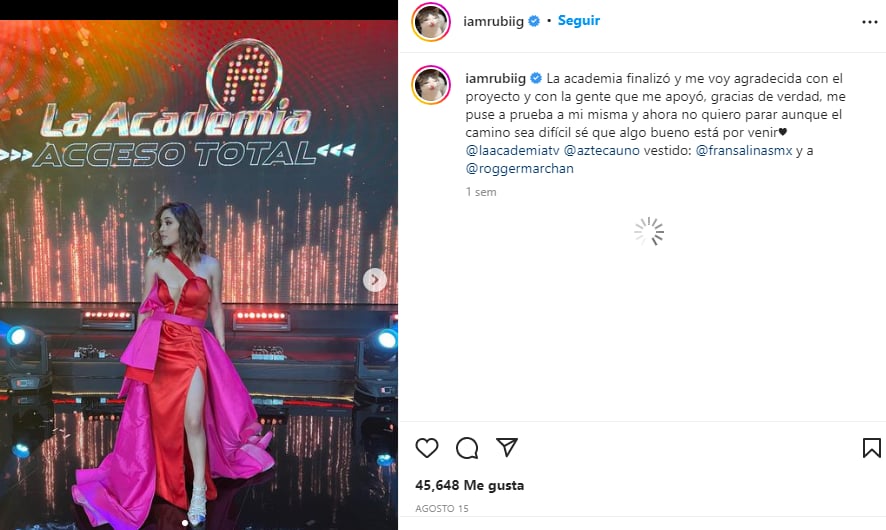 Rubí humillada la academia: La compararon con Jolette