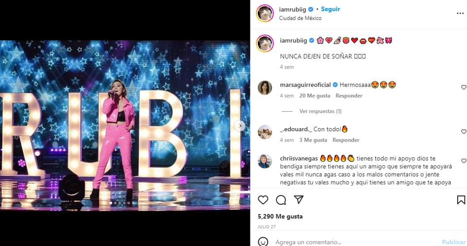 ¡Rubí hará una banda!