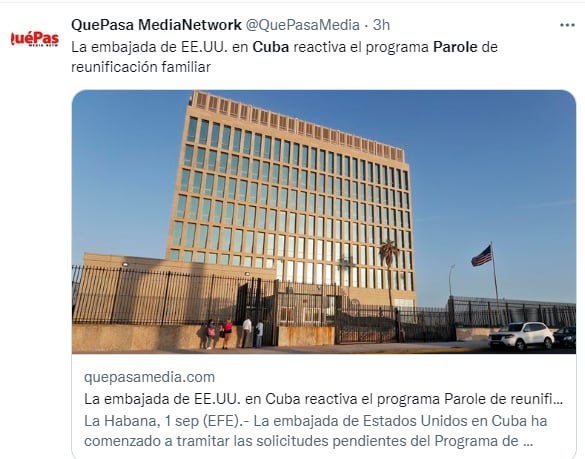 What is the Cuban Family Reunification Parole Program?