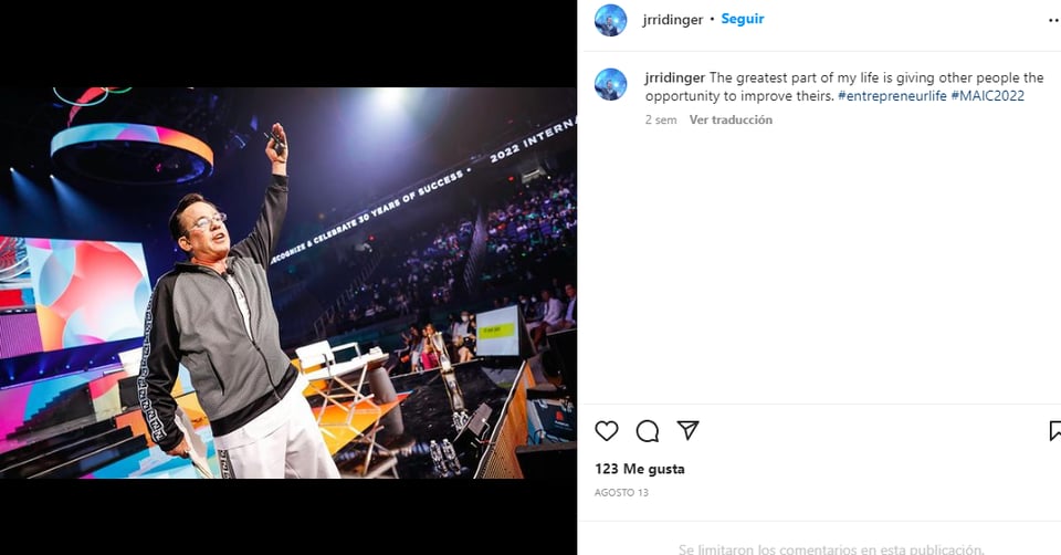 ¿Quién era JR Ringer?