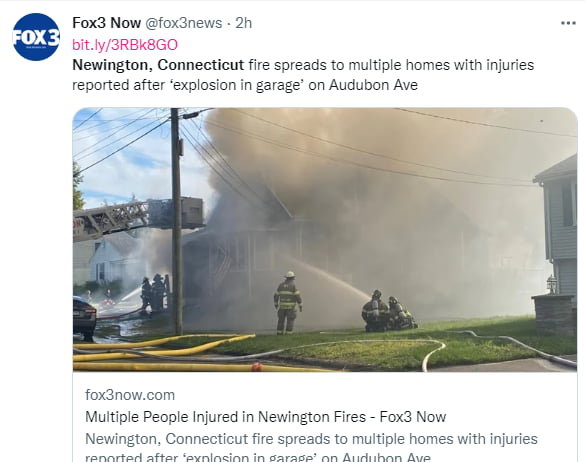 Fuerte explosión en Connecticut: Vecinos pudieron escuchar la fuerte explosión