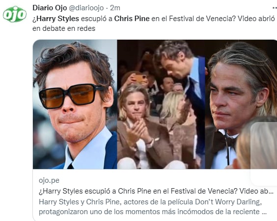 ¿Harry Styles fue participe de una infidelidad?