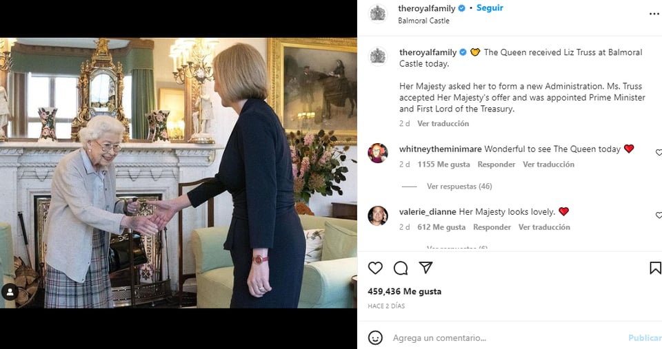 Murió la Reina Isabel: Su salud se fue desvaneciendo 