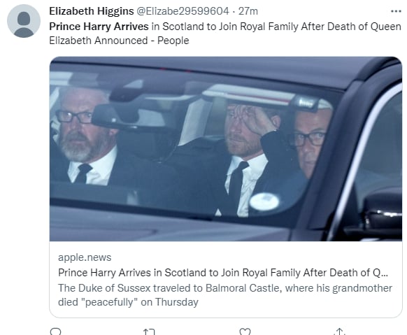 Su nieto abandona la monarquía