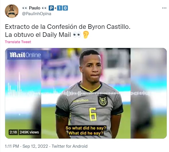 El mismo Byron pudo confesarlo
