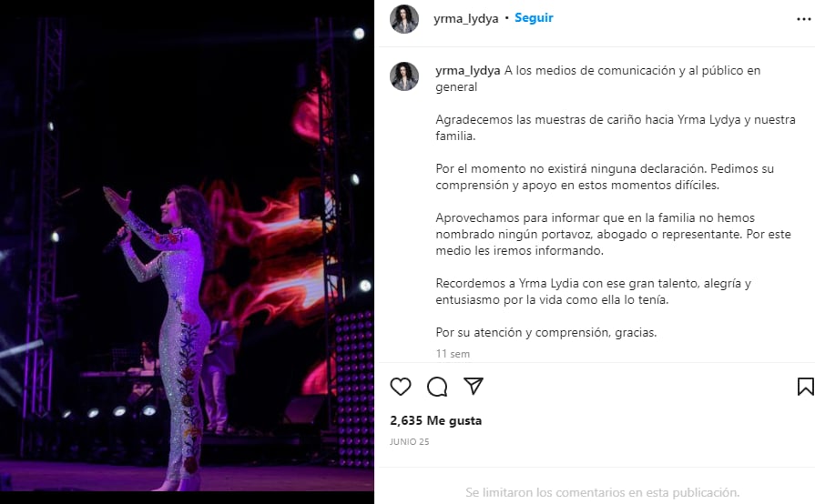 ¡El asesinato de Yrma!