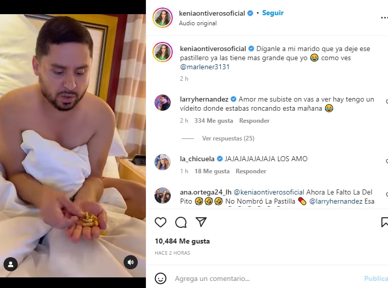 Kenia Ontiveros a Larry: ¡No soportan su reacción!