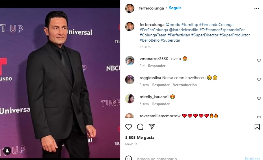 Fernando Colunga tiene hijos: Se enfocará en su trabajo