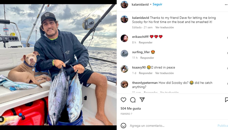 La vida de Kalani David