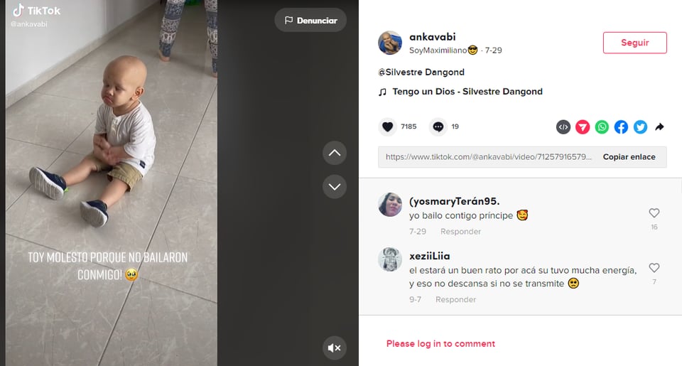 Muere bebé tiktoker Maximiliano: ¿Qué pasará con su TikTok?