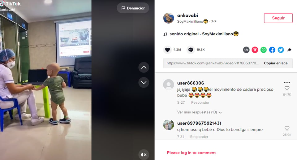 ¡Una estrella de TikTok!