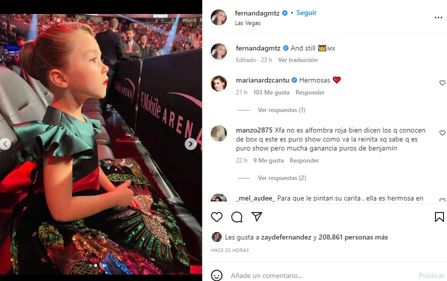 Esposa Canelo Maquillar Hija: Critican a Fernanda