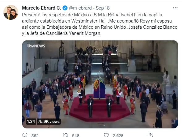 Marcelo Ebrard funeral queen: They do not forgive him on social networks
