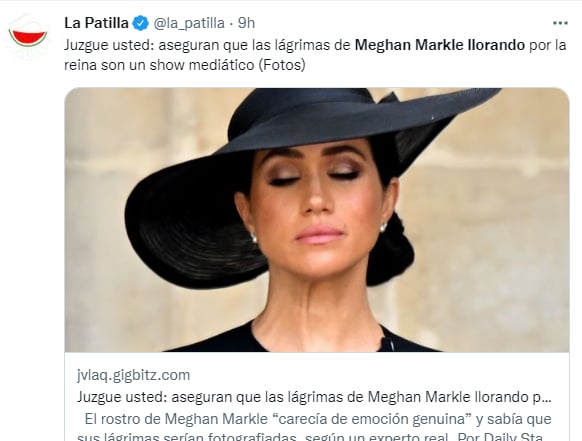 La última vez que vieron a la Reina