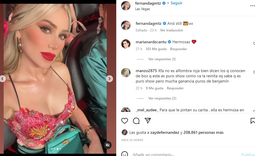 Es una fashionista