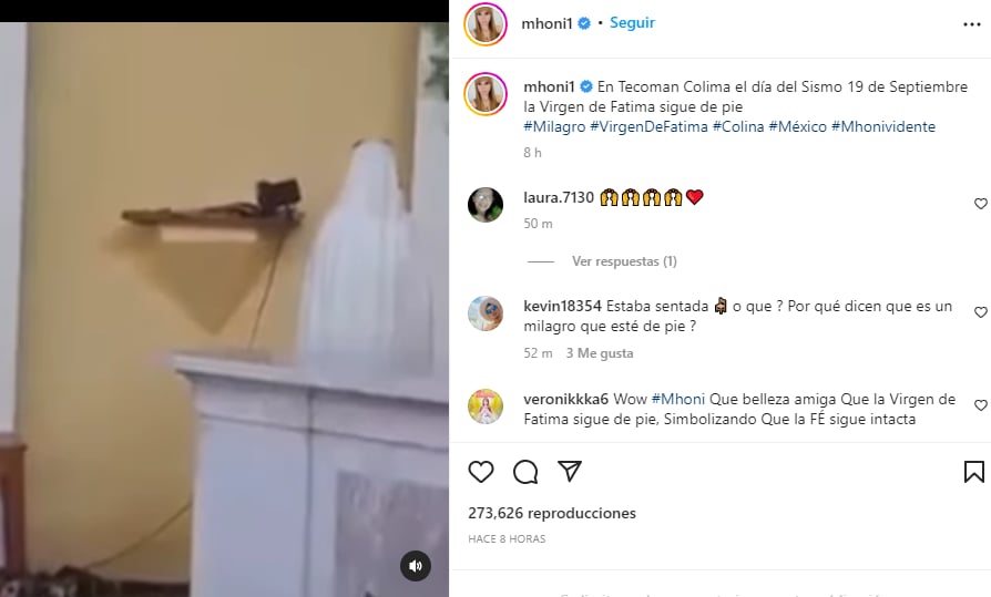 Muestra el gran milagro
