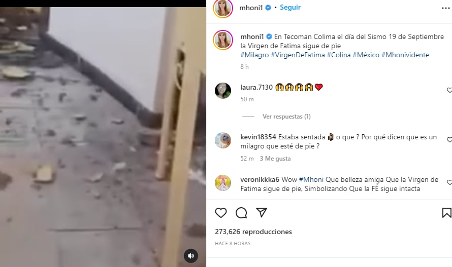 Mhoni Vidente milagro Virgen: El hombre no lo podía creer