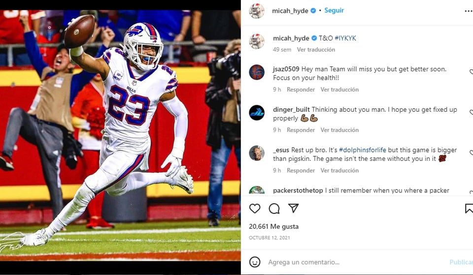 ¿Qué tan grande será la ausencia de Micah Hyde?