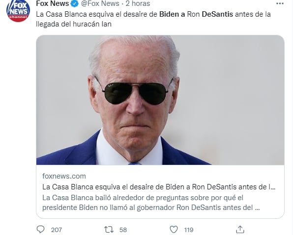 No quiere hablar con DeSantis