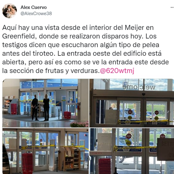 Autoridades cierran la tienda
