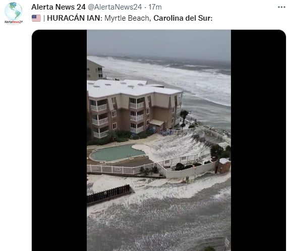 Gobernador de Florida preocupado por su gente