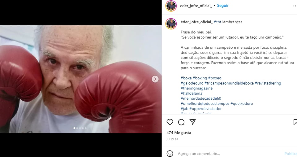 Eder Jofre dies: Enter the hall of fame
