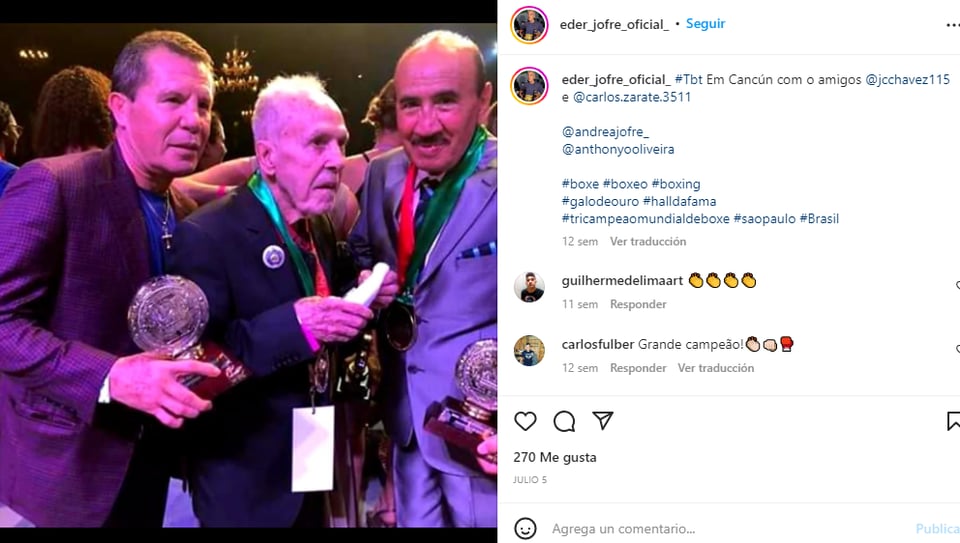 Eder Jofre dies: Children announce his death