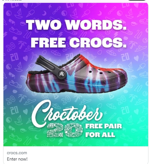 The history of crocs