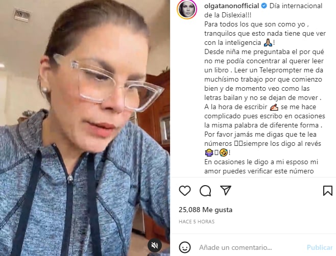 Olga Tañón revela trastorno: Recibe apoyo de seguidores