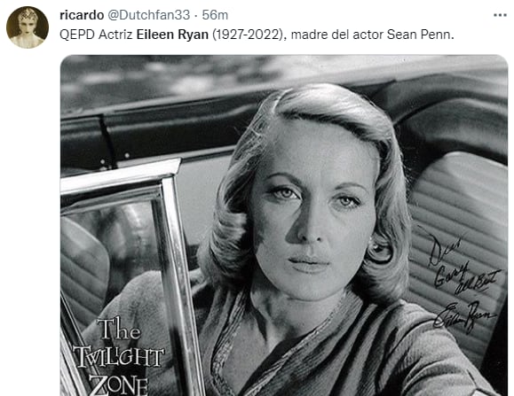 Actress Eileen Ryan dies: Fans show support