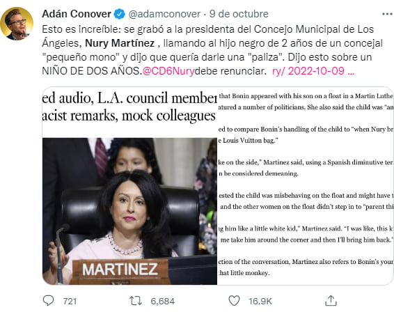 Asegura que se siente muy avergonzada