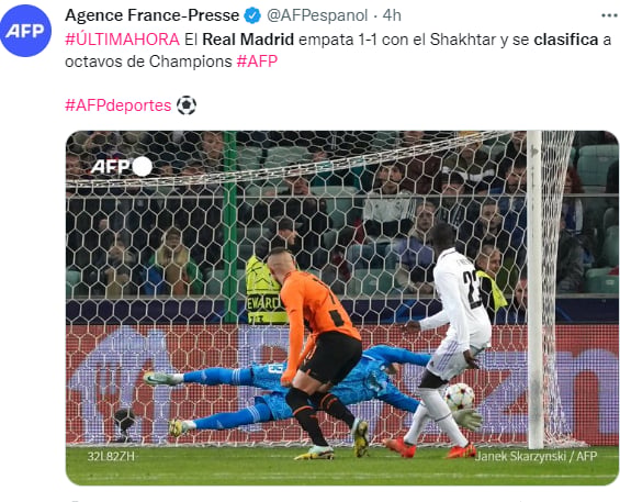 Empate Madrid clasificación Champions: PSG y Benfica están empatados en la cima del Grupo H con 8 puntos.