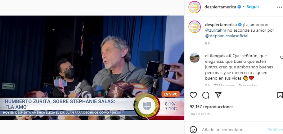Humberto Zurita Stephanie Christian: Revele que lo enamoró