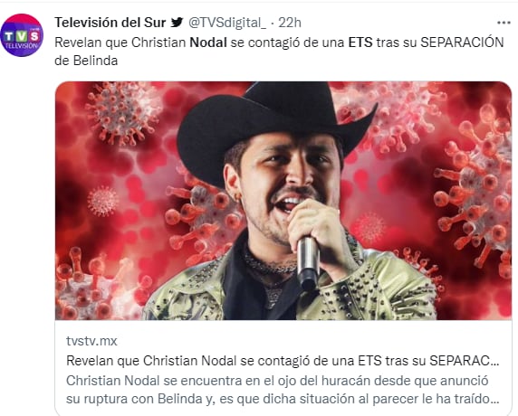 Mhoni Vidente dice lo peor de Nodal