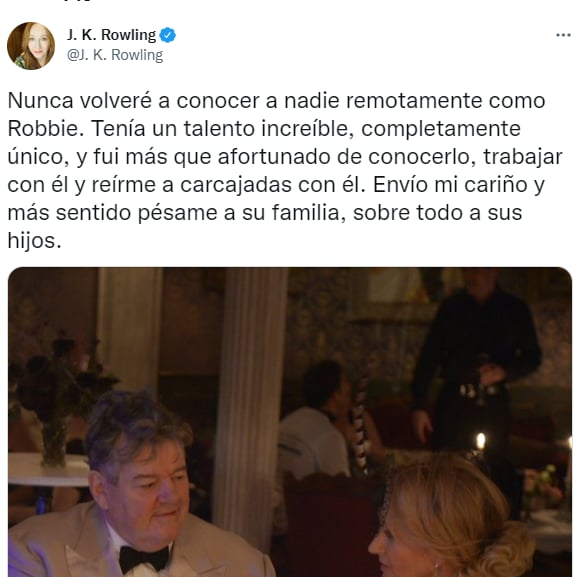 ¡JK Rowling le dice adiós!
