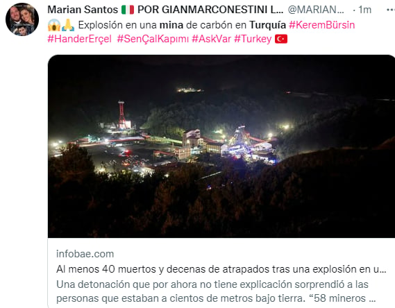 Tragedia Turquía 40 muertos: Aún hay mineros atrapados