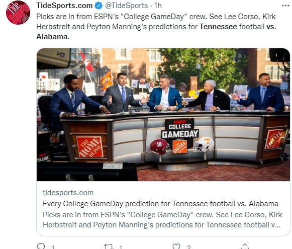 Alabama vs Tennessee: Jugadores están listos para el juego