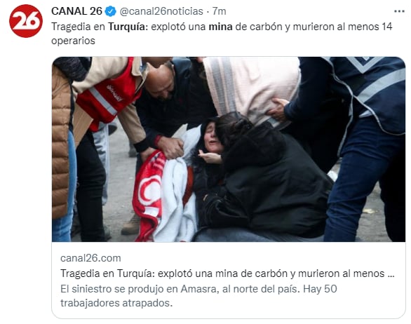 Trataran de rescatar a todos los mineros atrapados