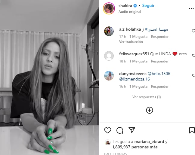 Seguidores emocionados por el regreso de Shakira