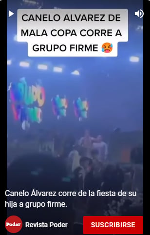 Chamonic es amenazada canelo: Se filtra video de cuando 'corren' a Grupo Firme